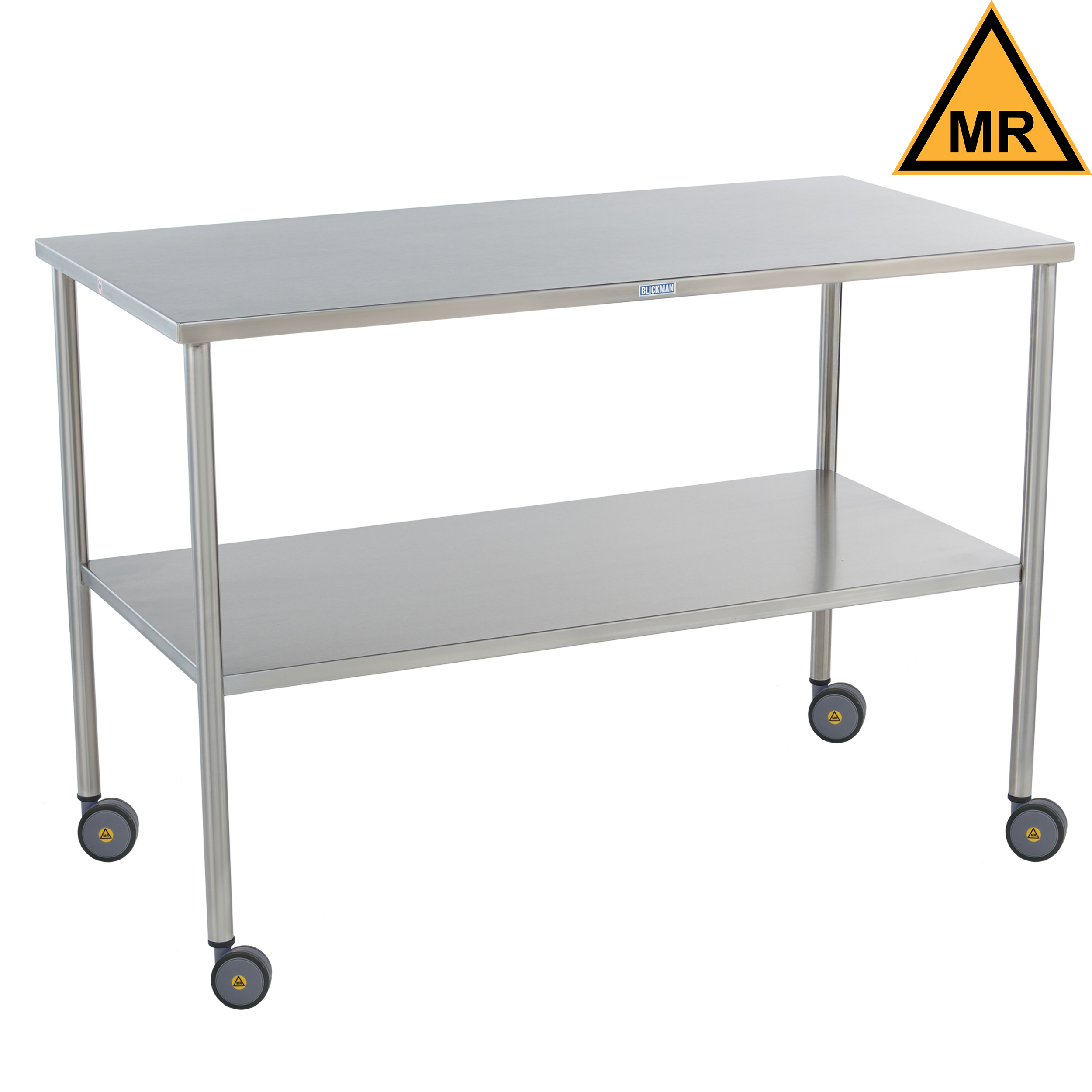 Stainless Steel MR Conditional Howard Medical Instrument Table